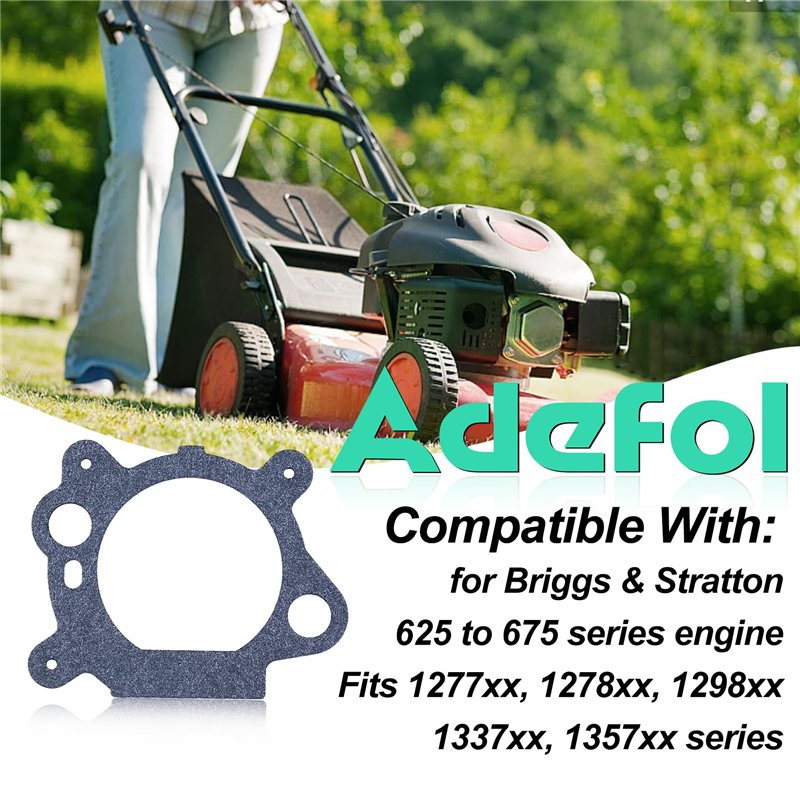Image secondaire de 10 Pièces Joints de Carburateur pour 272653 795629 272653S, ADEFOL Pièce de Rechange Joint Filtre à Air Compatible avec les Mote