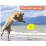 JUHONNZ Mini Frisbee,3 PCS Freezbee Silicone Frisbees de Poche Disque d'euler Gravity Disc pour Adultes Enfants Chien de Compagn