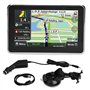 pour Tracker GPS Voiture Yctze Navigateur GPS de Voiture, (Universel) Écran Tactile de 5 Pouces Navigateur GPS de Voiture Naviga