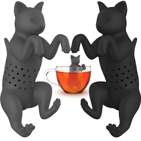 2 Pièces Infuseur de Thé Filtre de Thé Boule à Thé Passoire a Thé Réalisé en Silicone pour Feuilles de Thé en Vrac Thé de Jardin