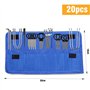 ALFFREUDE 20 pcs Kit Demontage Autoradio Outil de Démontage Voiture Autoradio Outil de Suppression de Radio avec Sac de Rangemen