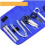 ALFFREUDE 20 pcs Kit Demontage Autoradio Outil de Démontage Voiture Autoradio Outil de Suppression de Radio avec Sac de Rangemen