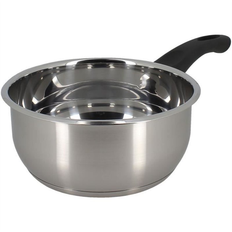 Casserole - MENASTYL - 6020242 - En acier inoxydable - 18 cm - Tous feux dont induction