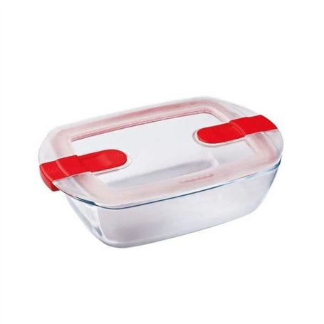 Boîte rectangulaire avec couvercle - PYREX - 1451025 - 28 x 20 cm - 2