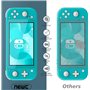 NEW'C Lot de 2, Verre Trempé pour Nintendo Switch lite, Film Protection écran efficace contre les Rayures - sans Bulles - Ultra