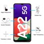 Verre Trempé pour Samsung Galaxy A22 5G (Non pour Samsung A22 4G)