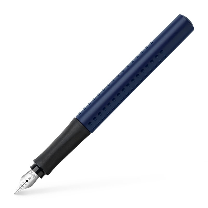 FABER-CASTELL 140805 Grip 2011 Stylo plume B Bleu classique