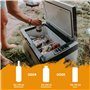 CROSS TOOLS ICEBOX 40 Glacière Électrique à Compresseur pour Le Camping et Les Voyages avec Commande par App Réfrigération à -20