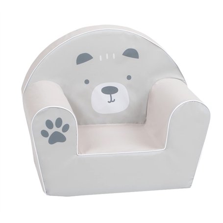 Knorrtoys 68380 Paul Fauteuil pour Enfant en Coton Blanc