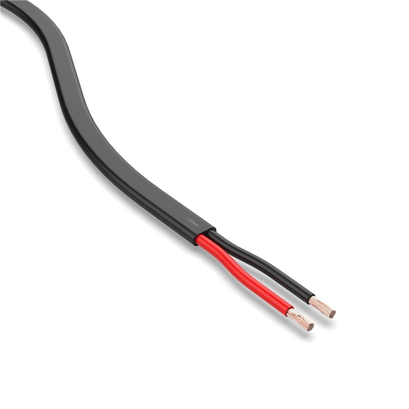 Image secondaire de Auprotec Câble de véhicule 10 m - 2 x 2,5 mm² - Câble plat 2 fils - Câble électrique FLRYY - Pour remorque de voiture