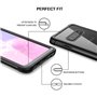WE LOVE CASE Coque pour Samsung Galaxy S10, 360 degrés Étui de Protection Antichoc Housse avec Protecteur d'écran Intégré et Dos