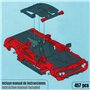 Set de construction Colorbaby Voiture 457 Pièces