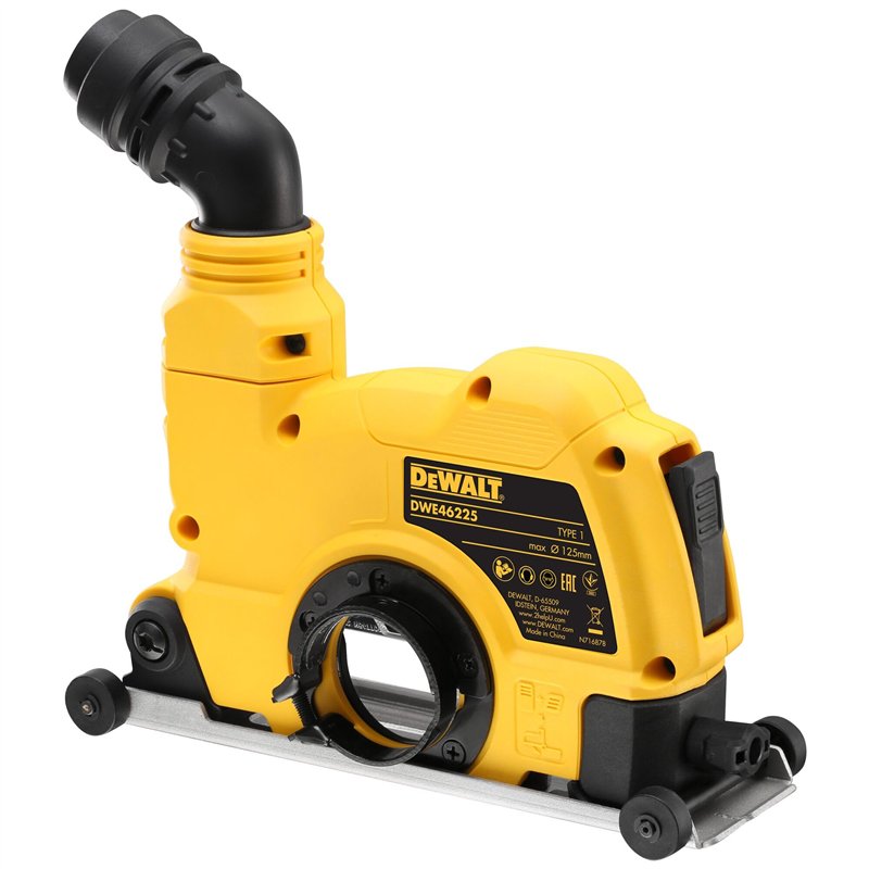 Image secondaire de DEWALT Capot de protection 125 mm pour aspiration des poussières béton, DWE46225-XJ