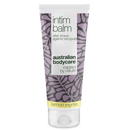 Baume Après-Rasage Australian Bodycare Intim Balm (100ml) | Tea Tree Oil + Lemon Myrtle | Pour Poils Incarnés et Brûlures du au