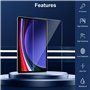 SPARIN [Lot de 2 Verre Trempé Compatible pour Samsung Galaxy Tab S7 FE 5G 2021 / Galaxy Tab S8 Plus 5G 2022 /Tab S7 Plus 12.4 Po
