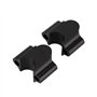 Universal Aluminum Alloy Handbar Riser，Paire de montants de guidon de moto Motorcycle Handbar Riser 7/8'' 22mm Motorcycle Handba