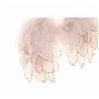 Décorations de Noël DKD Home Decor Plumes (2 pcs) (28 x 4 x 33 cm)