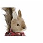 Décorations de Noël DKD Home Decor Polyester Écureuil (2 pcs) (12 x 15 x 25 cm)