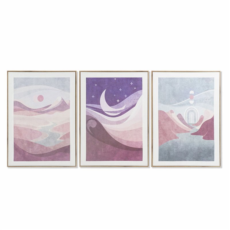 Cadre DKD Home Decor Paysage Moderne (50 x 3 x 70 cm)