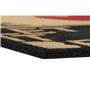Paillasson DKD Home Decor Rouge Noir Marron Caoutchouc 2 Unités Fibres de coco (60 x 40 x 1,5 cm)