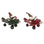 Décorations de Noël DKD Home Decor Avion Métal (36