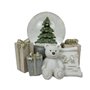 Décorations de Noël DKD Home Decor Résine Ours (11 x 9 x 9 cm) (2 Unités)