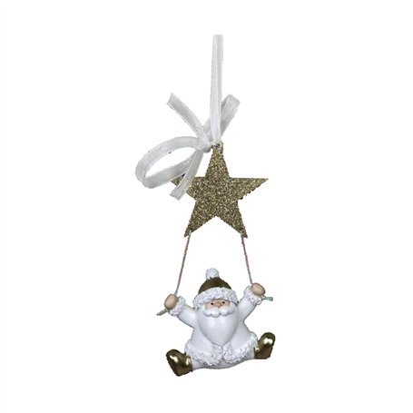 Décorations de Noël DKD Home Decor Résine Père Noël (6