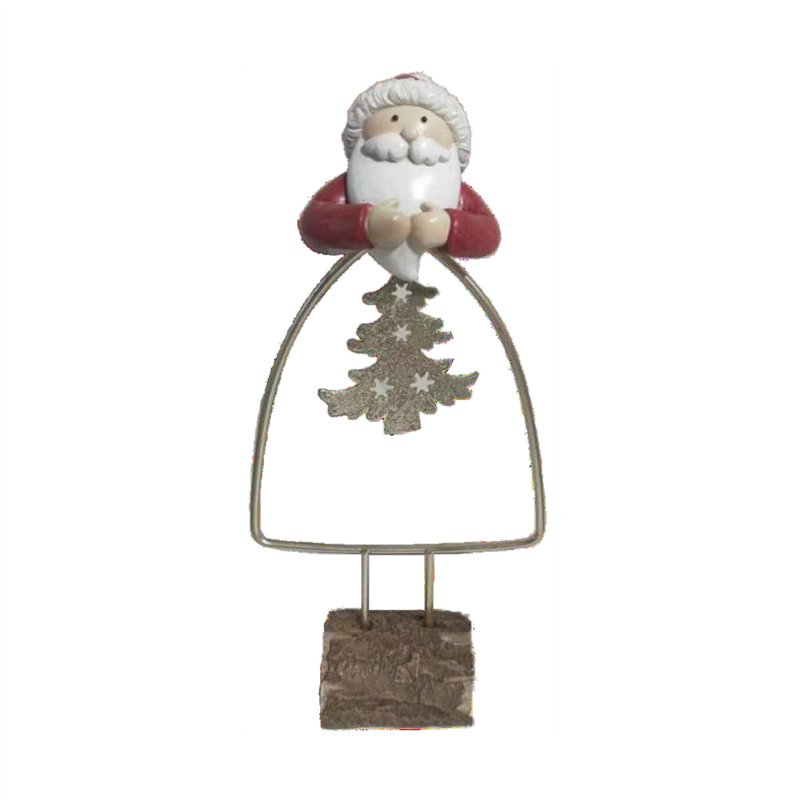 Décorations de Noël DKD Home Decor Résine (9 x 4,5 x 19,5 cm) (6 Unités)