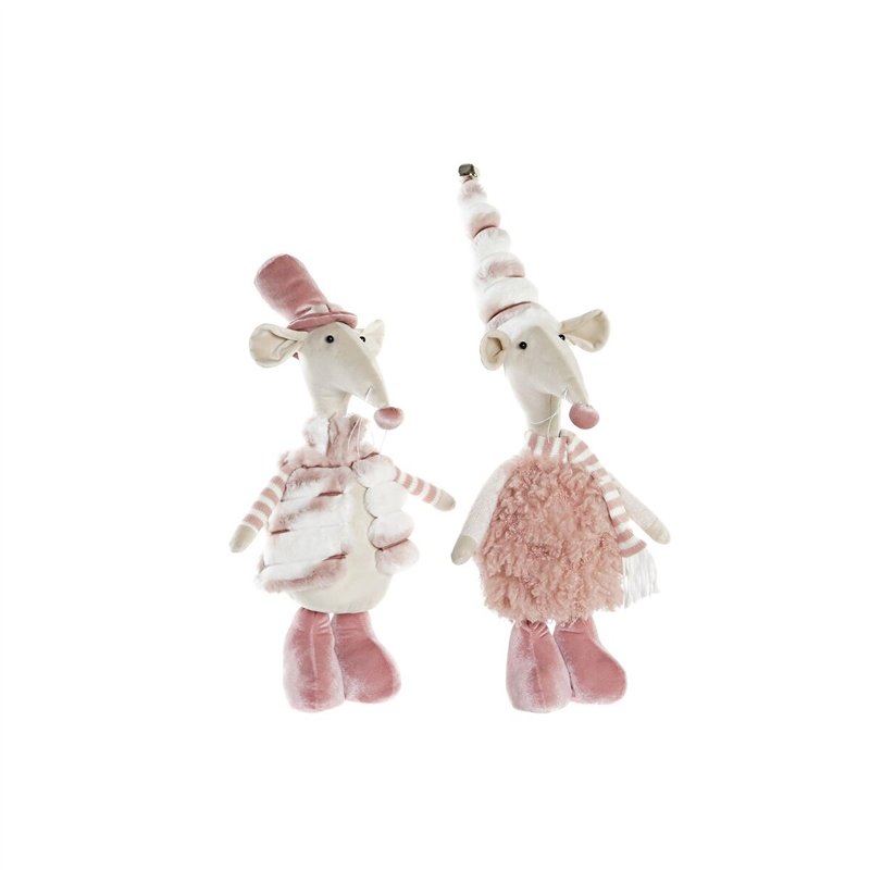 Décoration DKD Home Decor Souris Polyester (16 x 11 x 55 cm) (2 Unités)