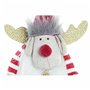 Décorations de Noël DKD Home Decor Polyester Renne (8 x 5 x 23 cm) (2 Unités)