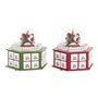 Calendrier de lAvent DKD Home Decor Bois (22 x 19 x 20 cm) (2 Unités)