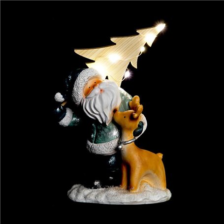 Décorations de Noël DKD Home Decor Résine (18 x 11 x 23