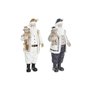 Décorations de Noël DKD Home Decor Résine Père Noël (12 x 9 x 27 cm) (2 Unités)