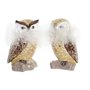Décorations de Noël DKD Home Decor Hibou Résine (7