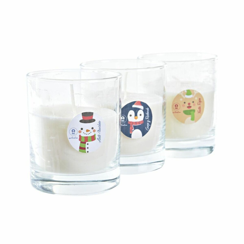 Image secondaire de Bougie DKD Home Decor Noël Bonhomme de Neige (3 Unités)