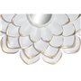 Ensemble de miroirs DKD Home Decor Miroir Champagne Doré Blanc PP 2 Unités (35 x 1,5 x 35 cm)