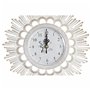 Horloge Murale DKD Home Decor Miroir PP (25 x 2,5 x 25 cm) (2 Unités)