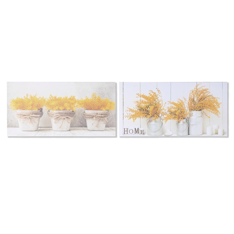 Cadre DKD Home Decor Pot (60 x 1,8 x 30 cm) (2 Unités)