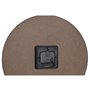 Horloge Murale DKD Home Decor Noir Multicouleur Fleurs Moderne Bois MDF (34 x 4 x 34 cm) (3 Unités)