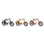 Figurine Décorative DKD Home Decor Jaune Noir Orange Bicyclette Vintage 16