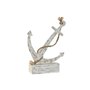Figurine Décorative Home ESPRIT Blanc Ancre méditerranéen Décapé 31 x 7