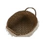Set de basket Home ESPRIT Blanc Naturel Fibre naturelle Boho Usé (4 Pièces)
