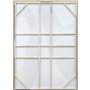 Cadre Home ESPRIT Blanc Blue marine Moderne Urbaine 140 x 3 x 180 cm (2 Unités)