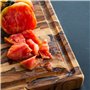 Erreke Planche a Decouper Bois, Bois de Teck End Grain, Couper Servir Viande Fromage Pain, Grande Planche à Découper, 44 x 29.5
