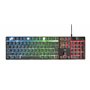 Trust Gaming Ensemble Clavier et Souris GXT 838 Azor – Clavier avec Disposition QWERTY UK, éclairage LED, 8 Touches Anti-ghostin