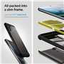 Spigen Tough Armor Coque Compatible avec Samsung Galaxy S21 - Gunmetal