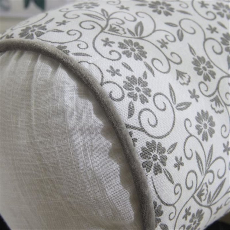 Image secondaire de Coussin Polochon - TODAY - CHARME - Imprimé Craie Capucine - 45 x 15 cm