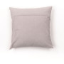 Coussin - TODAY - CHARME - Slub x Chambray x Pompon Berenice - 40 x 40 cm
