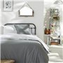 Housse de couette - TODAY - CHARME - Coton 57 fils - Gris clair x Dune Constance - 260 x 240 cm