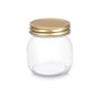Bocal Vivalto CWDH04-12PK Transparent Doré 300 ml (12 Unités)